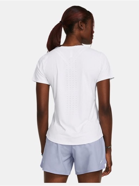 Under Armour White Women's Short Sleeve Performance Tee